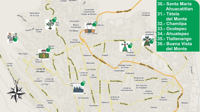 Pueblos en Cuernavaca