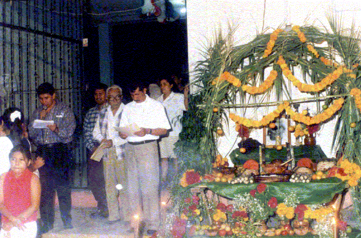 Ofrenda de día de muertos