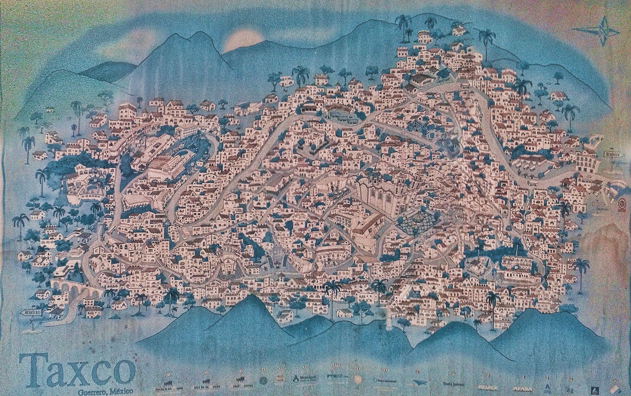 Mapa Taxco